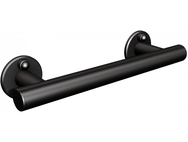 Uchwyt dla niepełnosprawnych czarny.